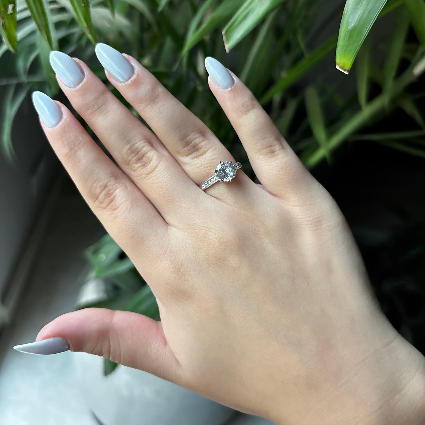 Celeste Solitaire Ring