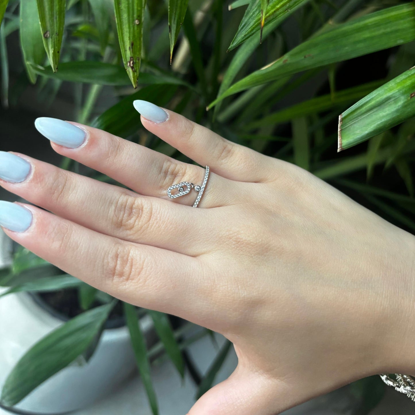 Charm Hoop Ring