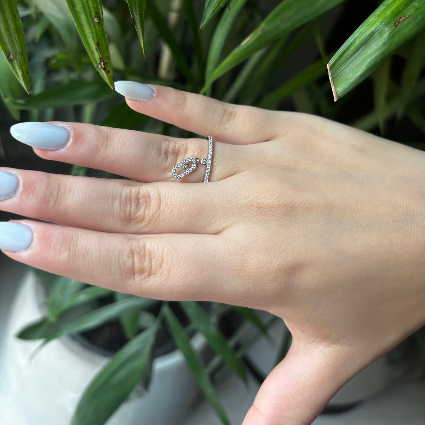 Charm Hoop Ring