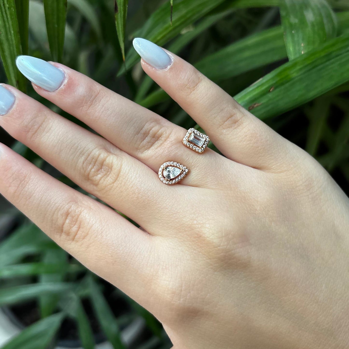 Duo Ring – Rose Gold