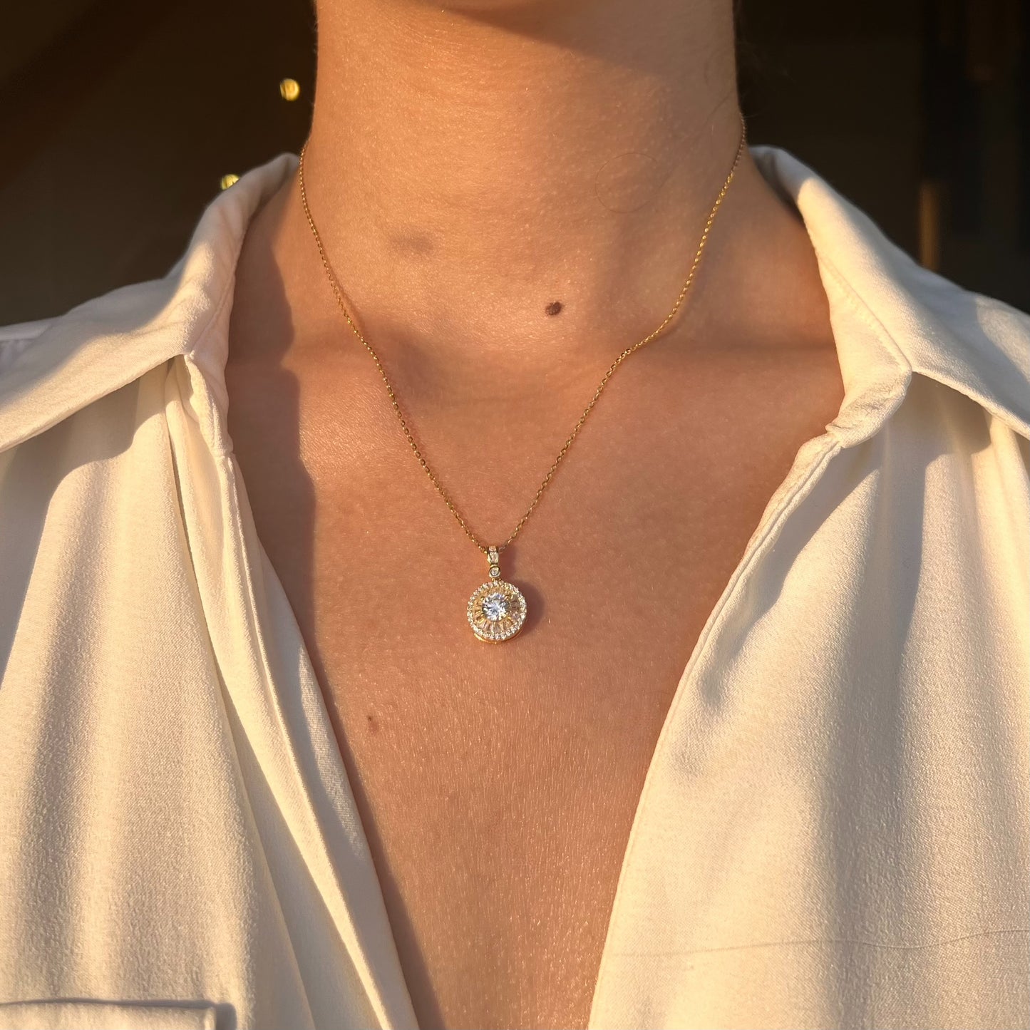 Soleil Charm Necklace