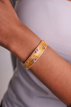 Lunara Bangle – Gold-plated