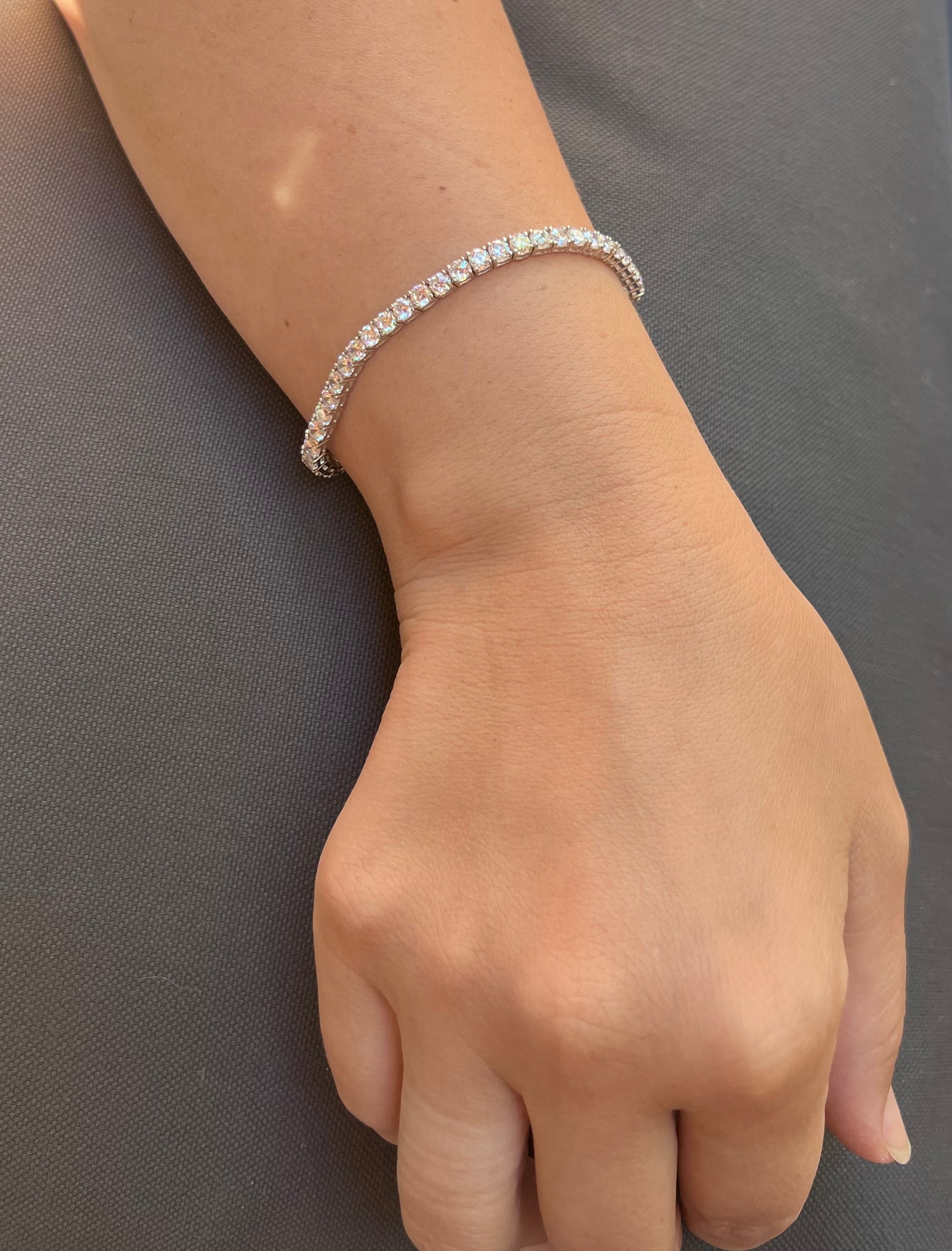 3.5mm Clasp Tennis Bracelet