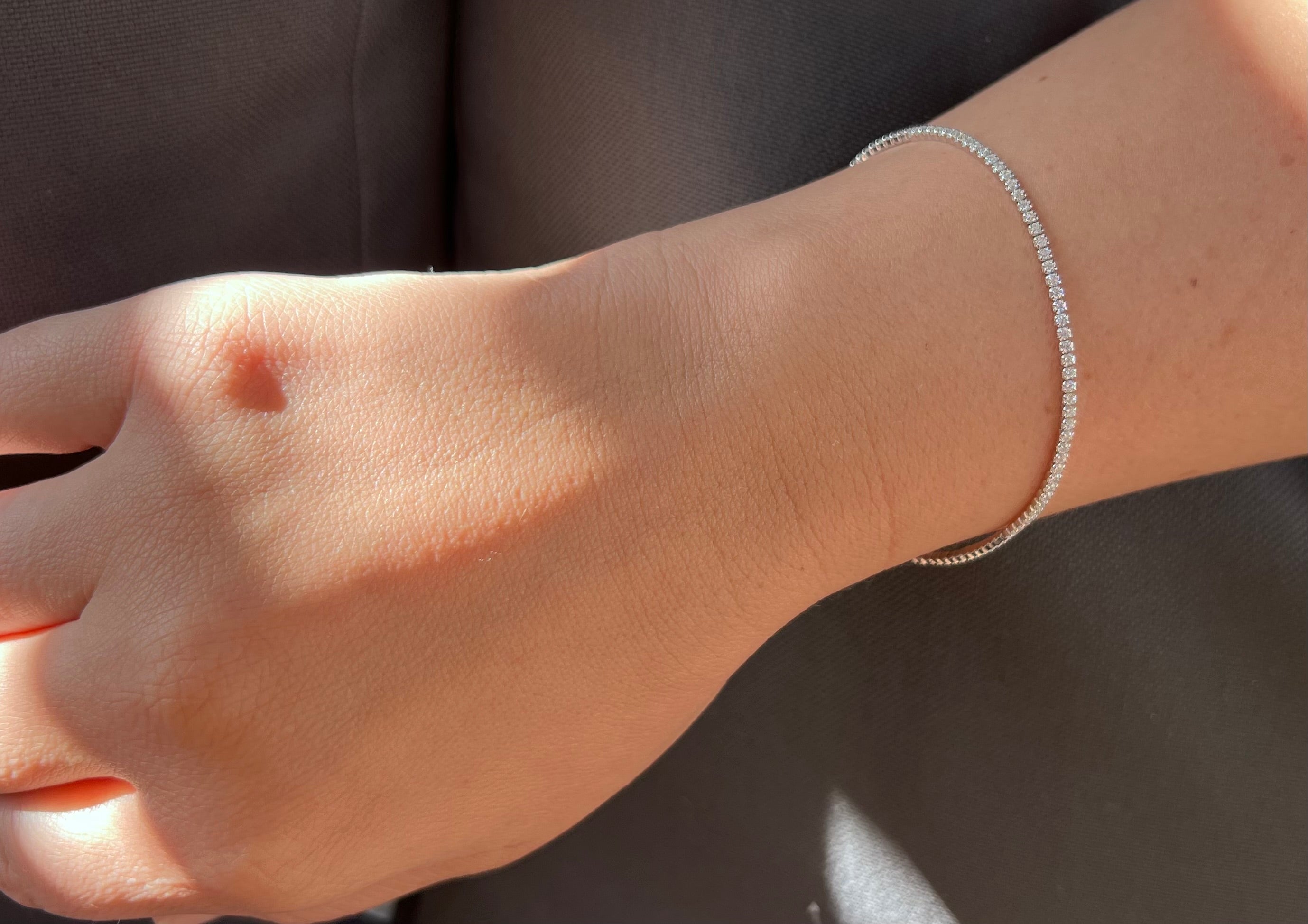 1.5mm Clasp Tennis Bracelet