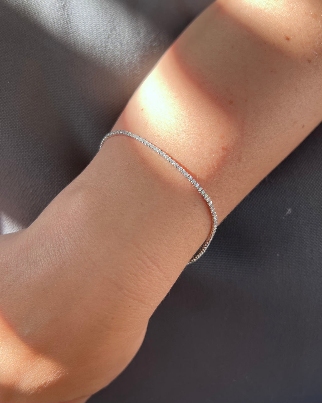 1.5mm Clasp Tennis Bracelet