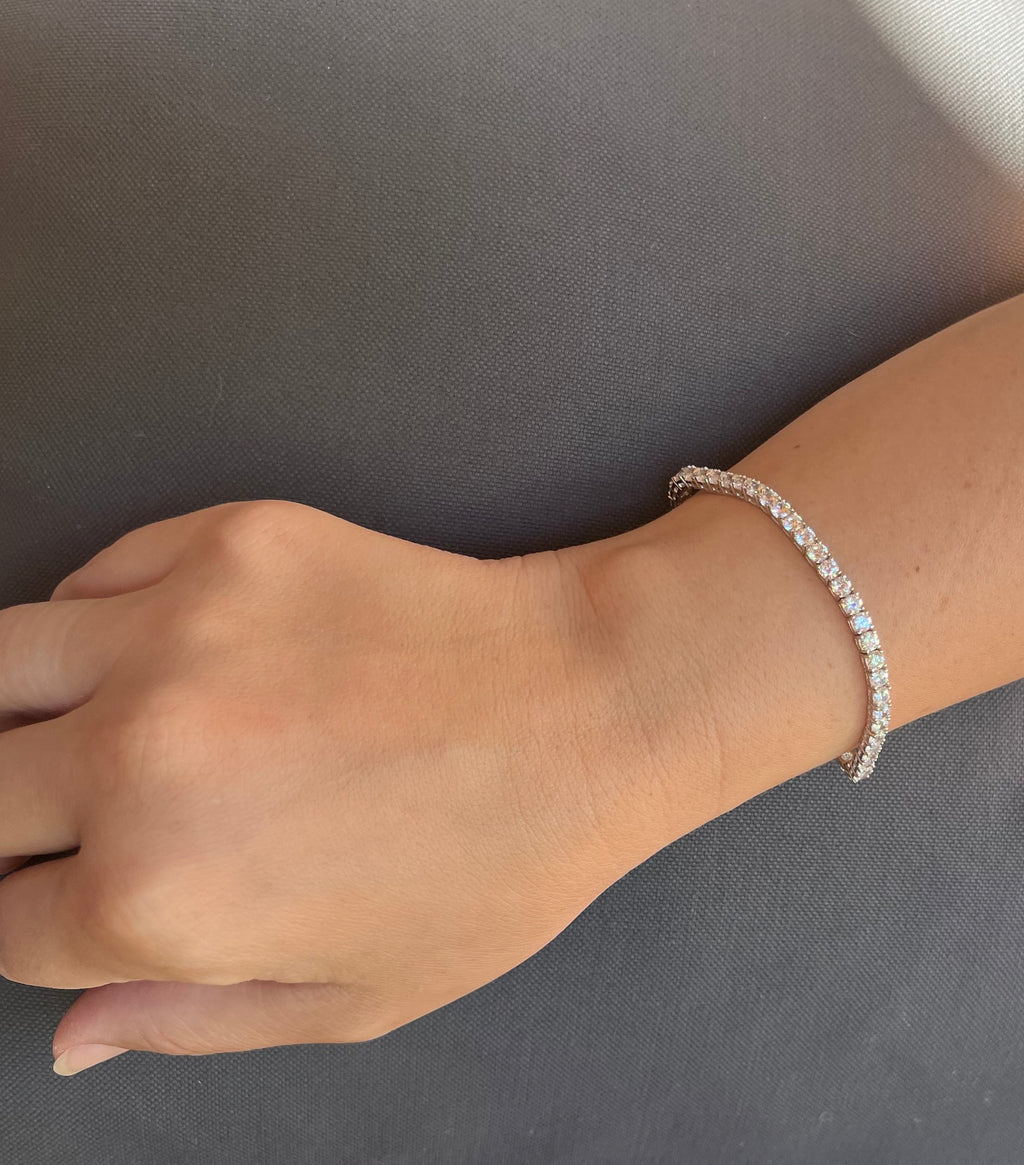 3.5mm Clasp Tennis Bracelet
