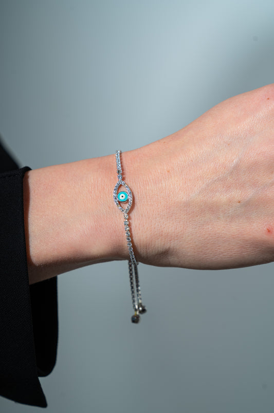 Adjustable Iris Bracelet