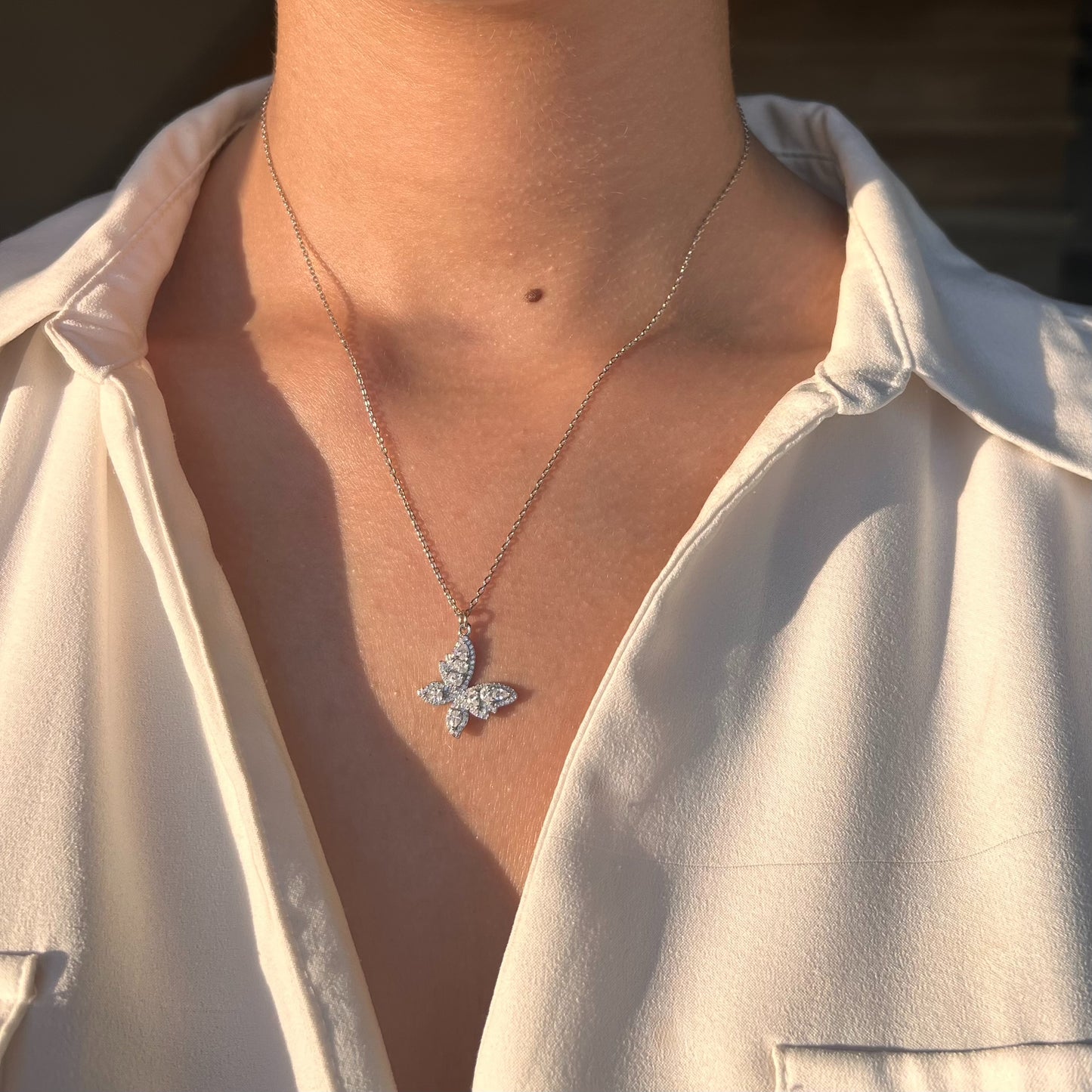 Celeste Butterfly Necklace