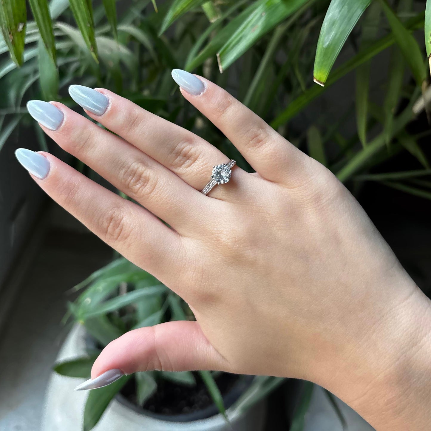 Celeste Solitaire Ring