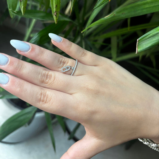 Charm Hoop Ring