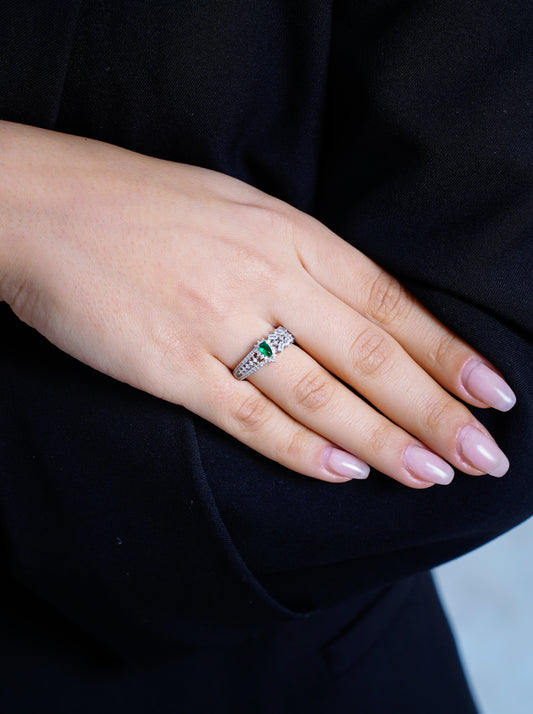 Green Lilith Ring