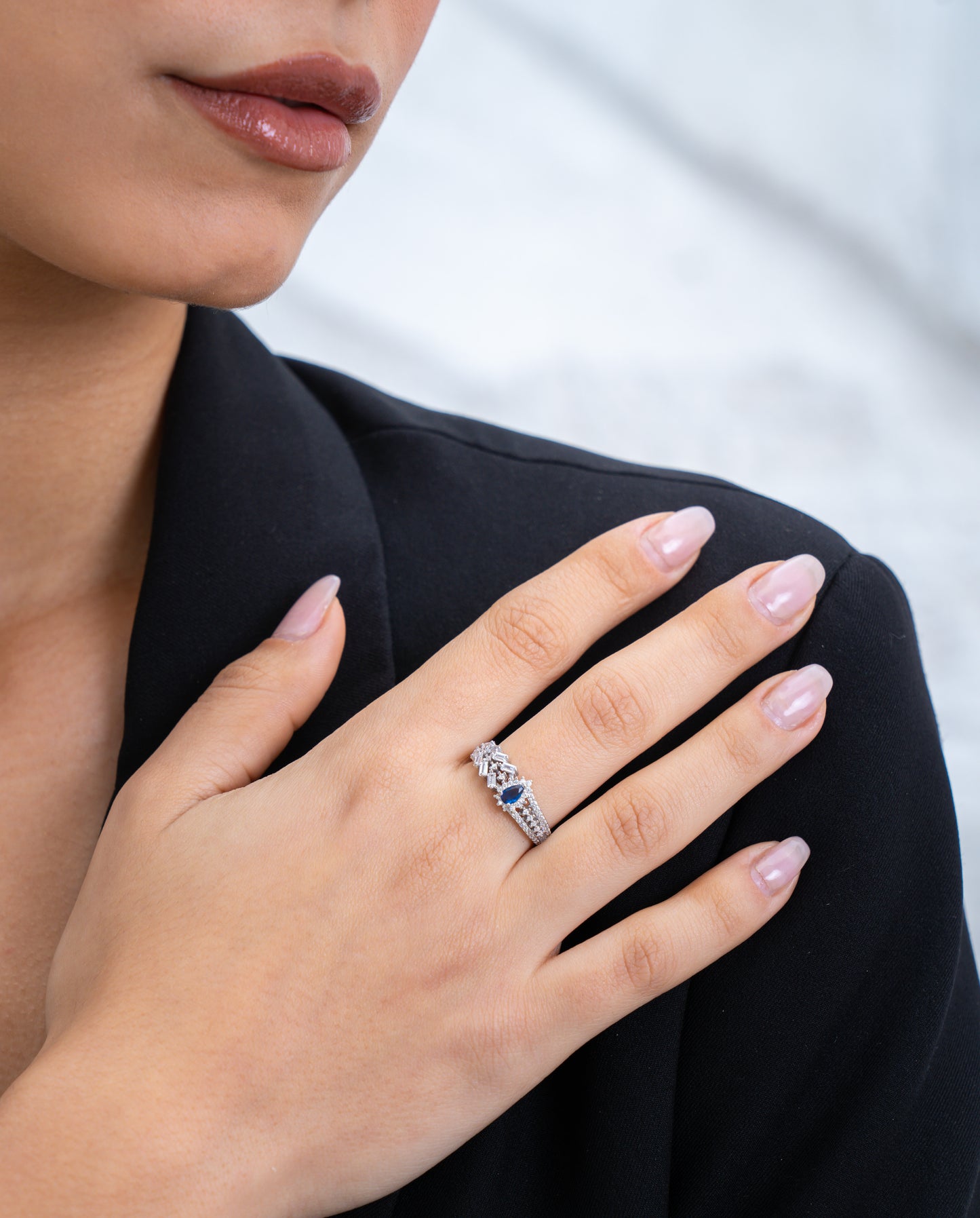 Blue Lilith Ring