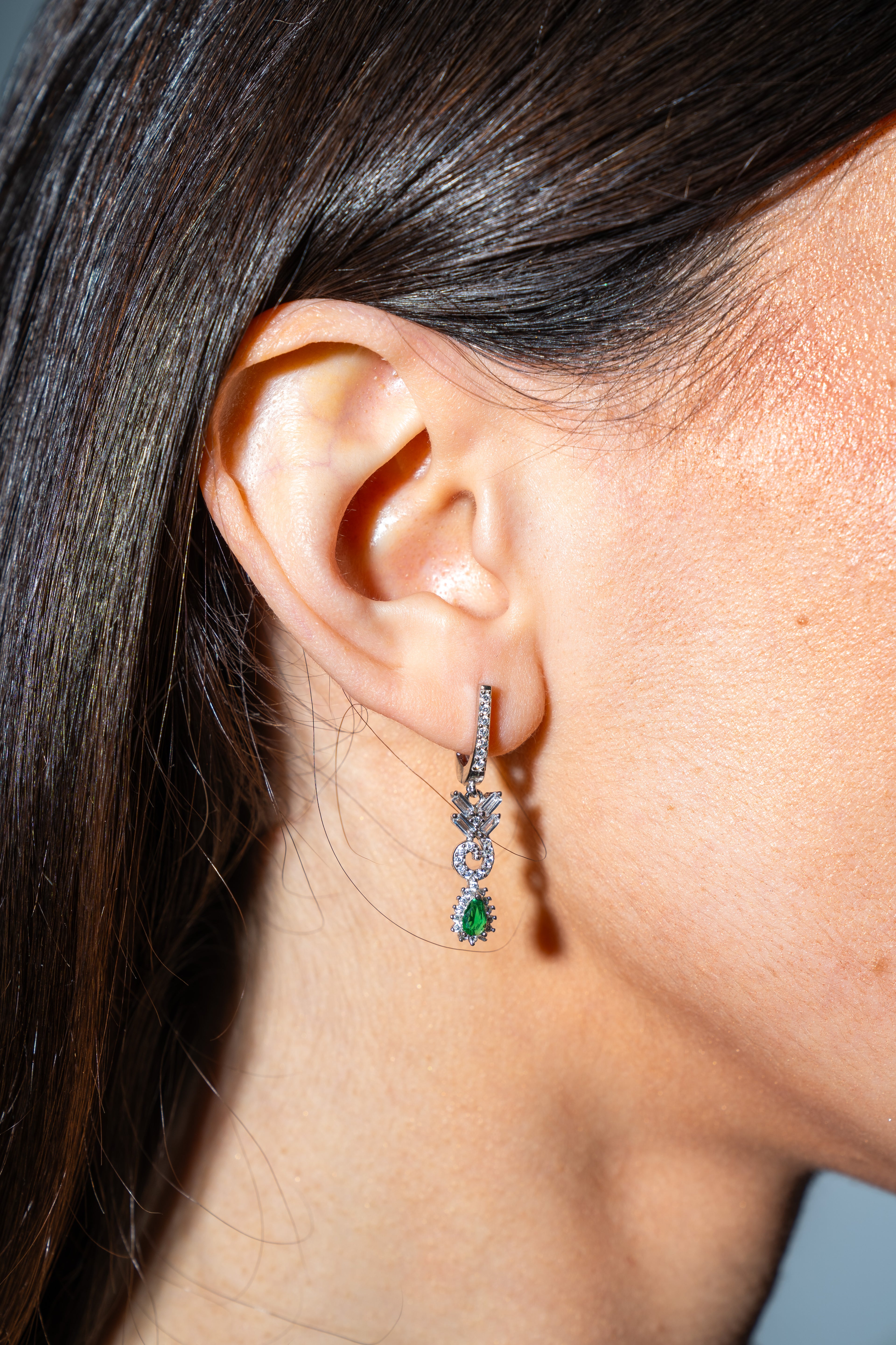 Green Lilith Earrings