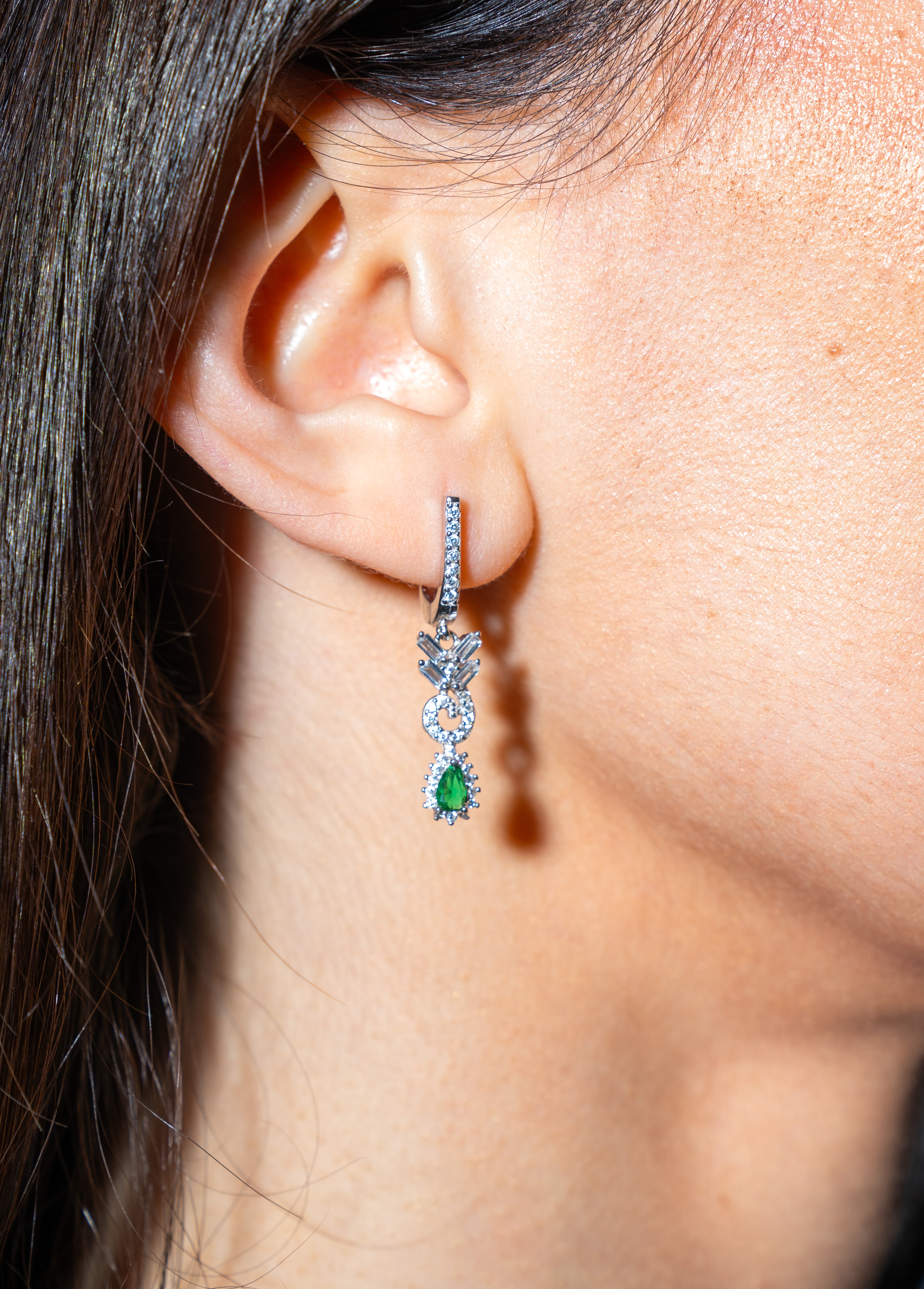 Green Lilith Earrings