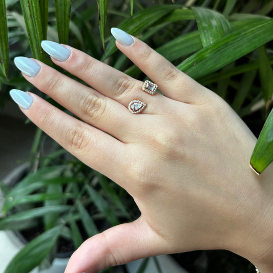 Duo Ring – Rose Gold