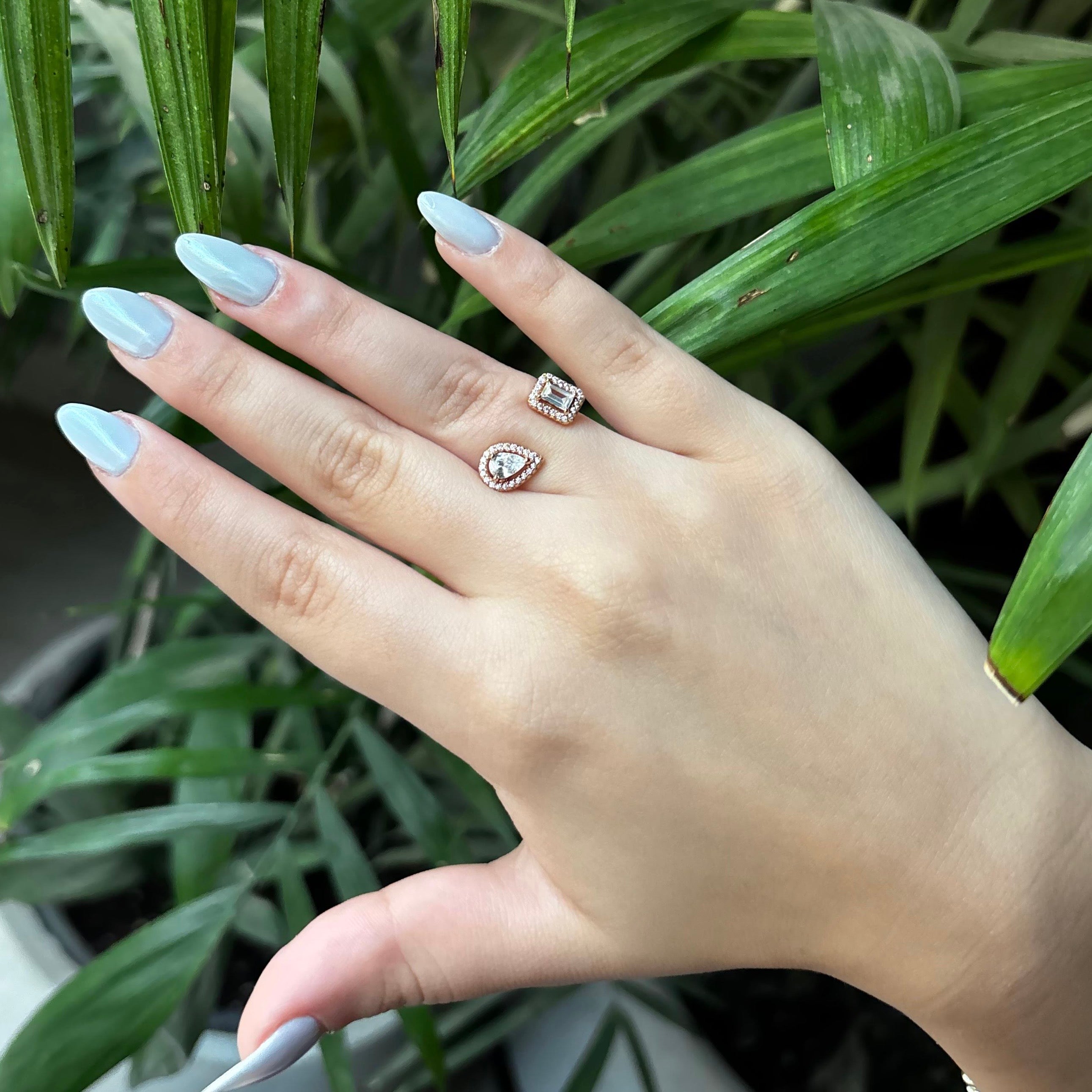 Duo Ring – Rose Gold