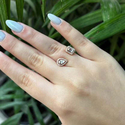 Duo Ring – Rose Gold