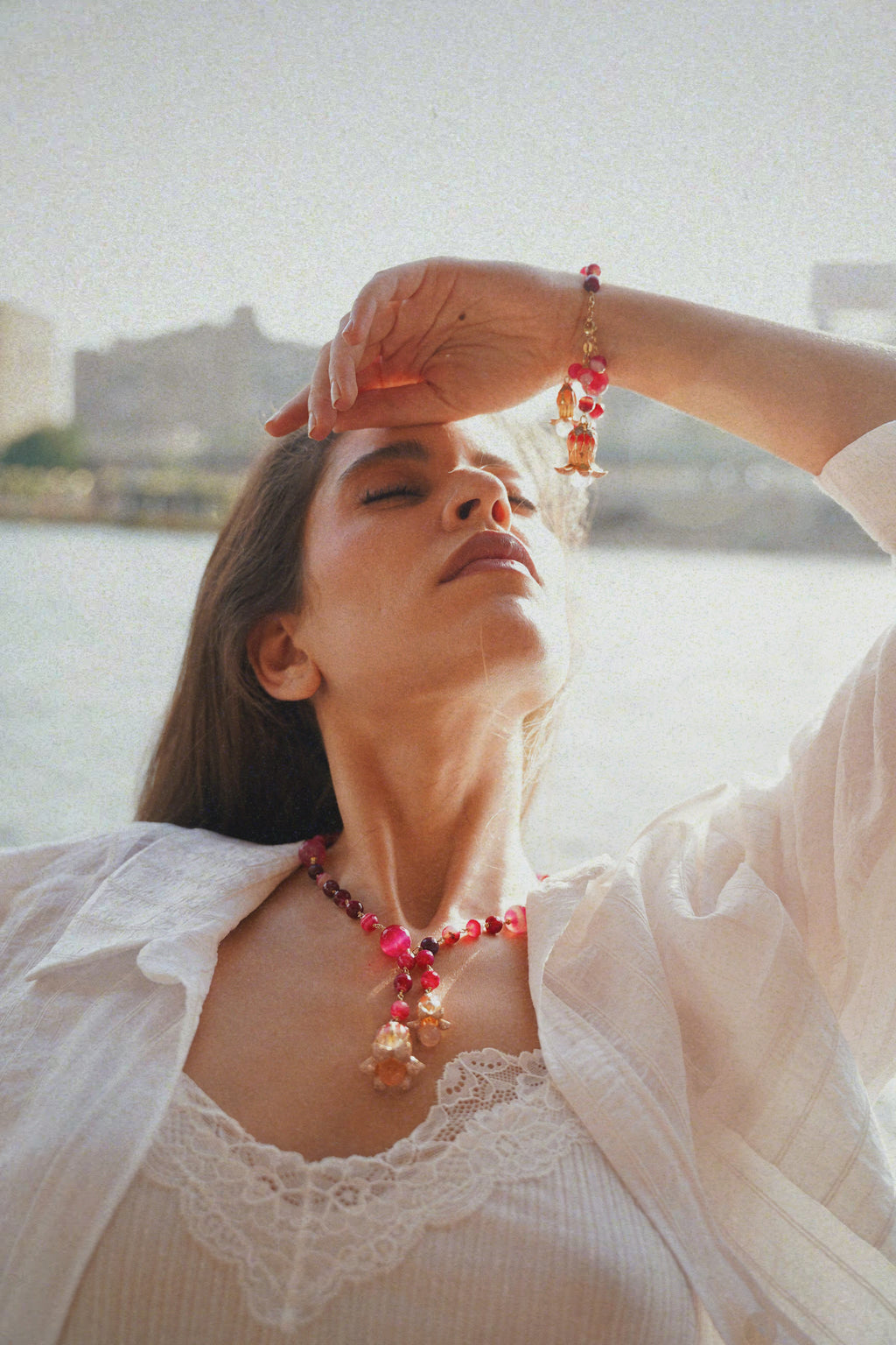 Scarlet Bloom Bracelet