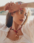 Scarlet Bloom Bracelet