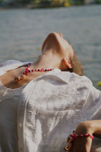 Scarlet Bloom Bracelet