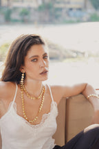 Ripple Disc Necklace