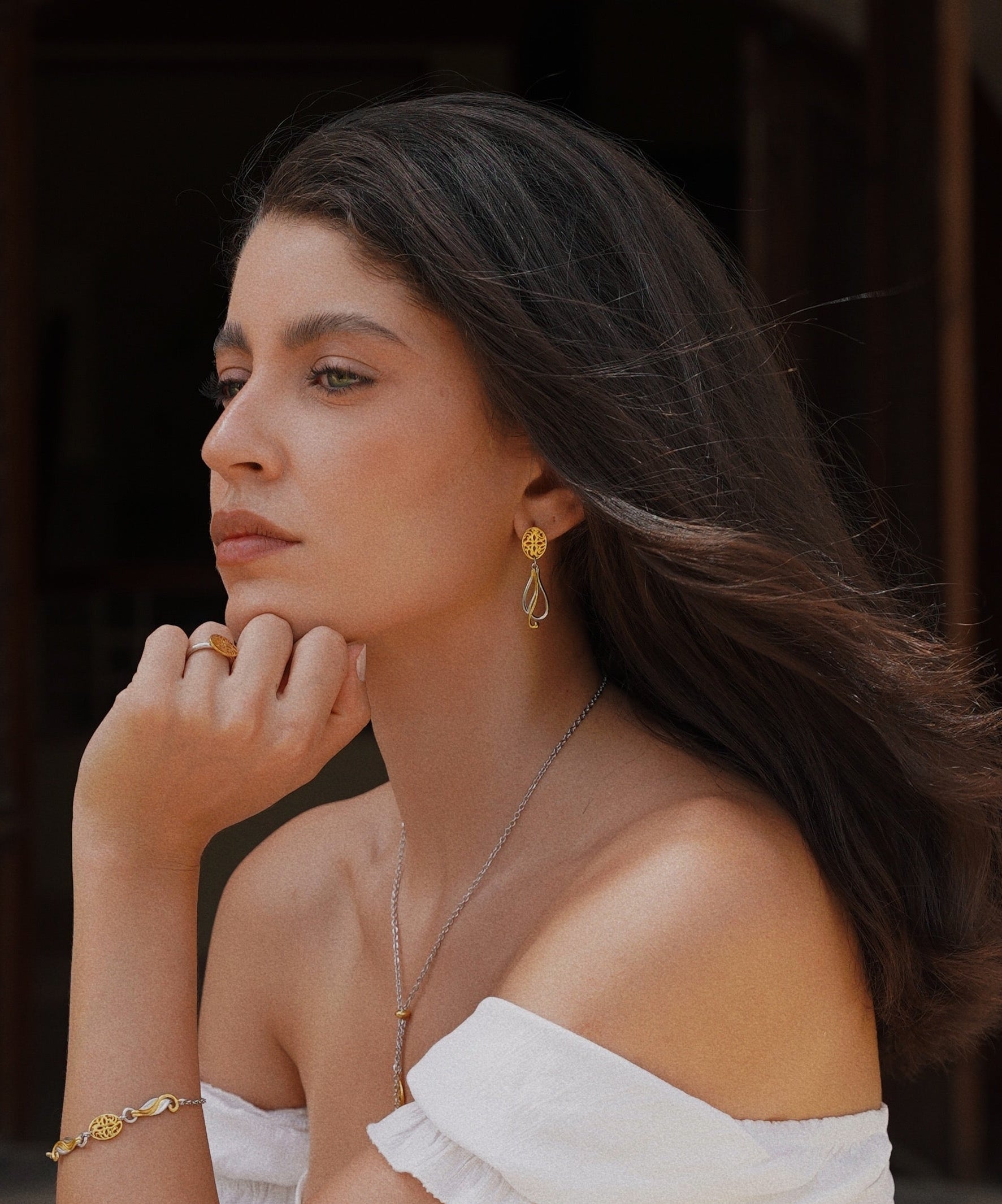 PERET Emblem Earrings