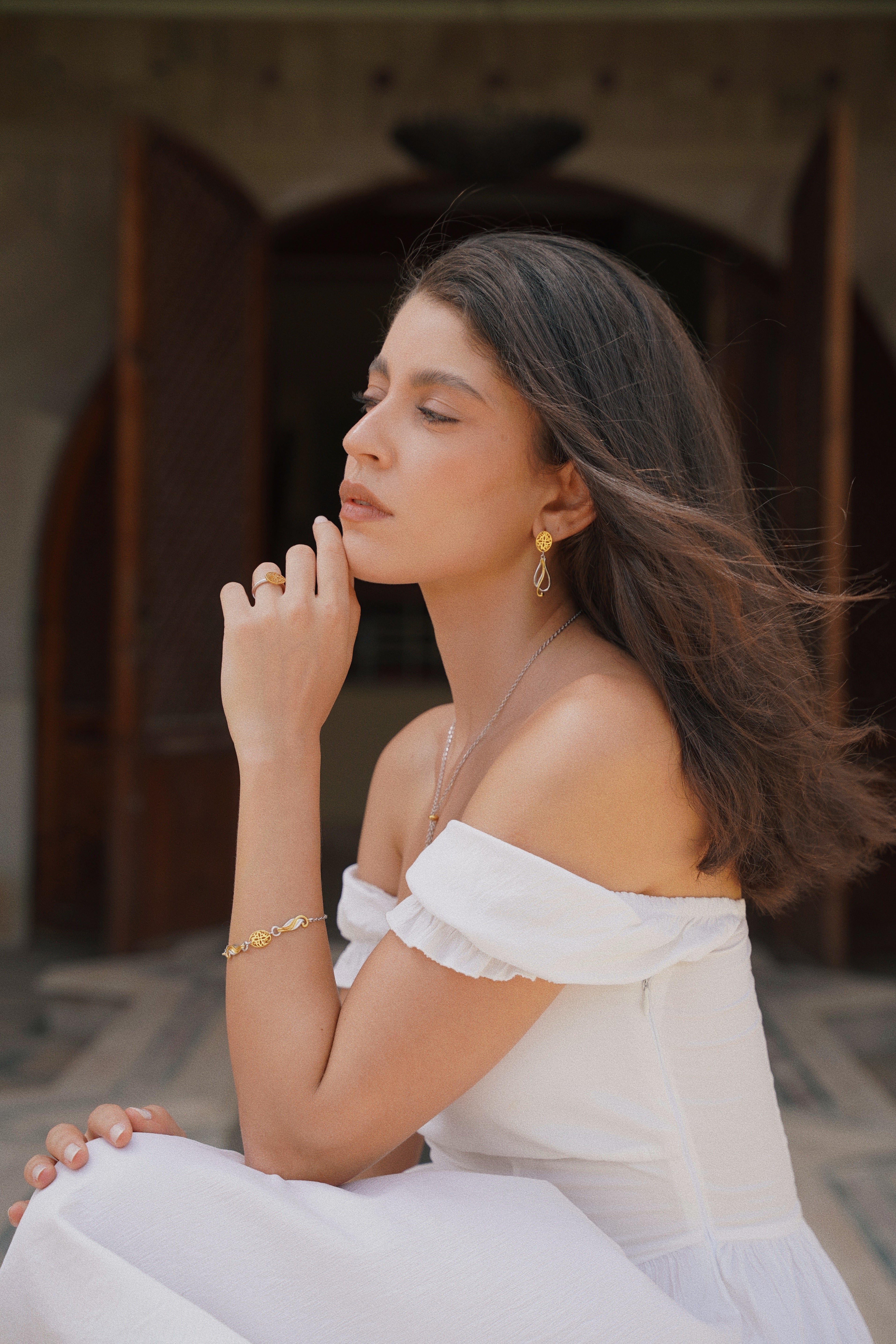 PERET Emblem Earrings