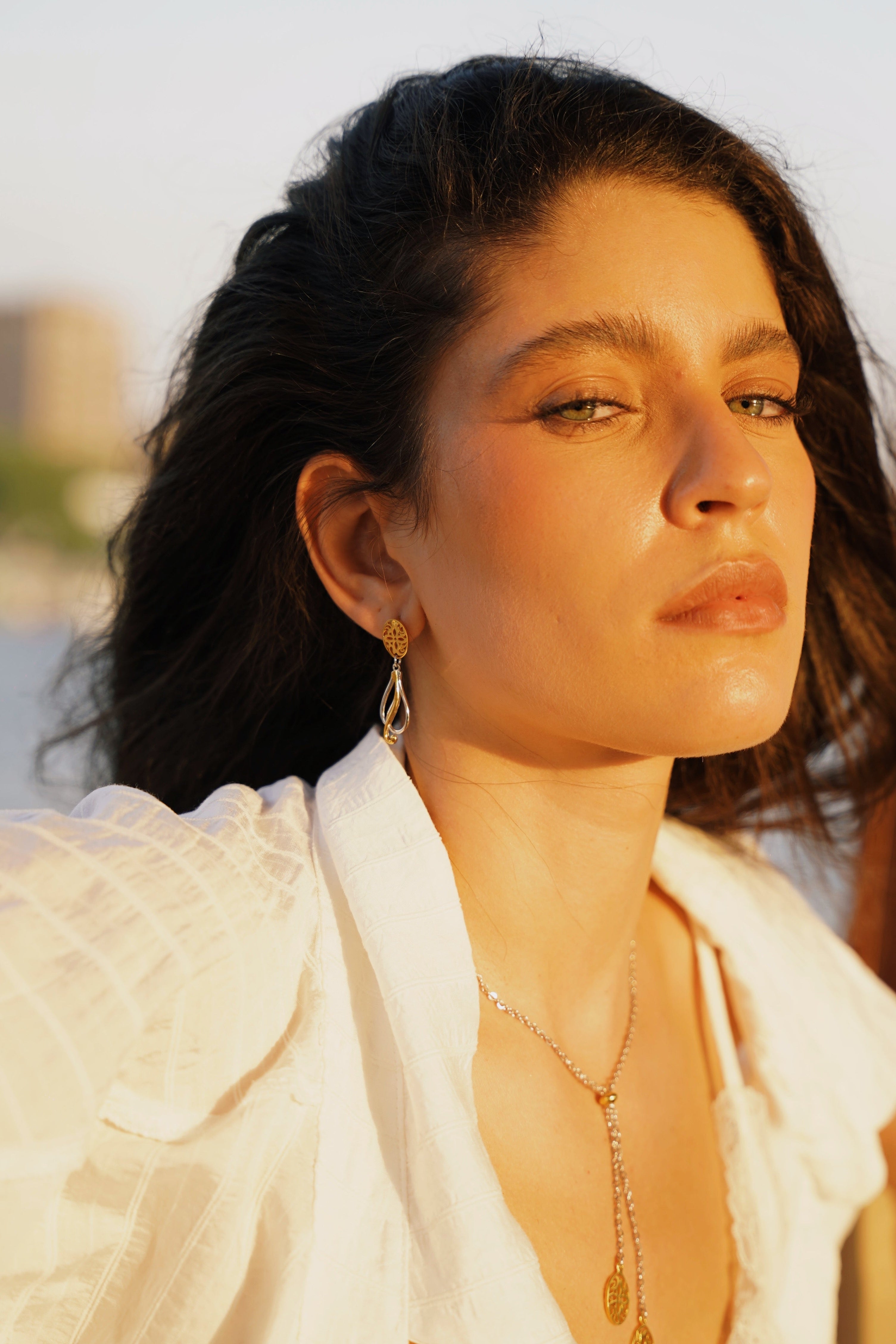 PERET Emblem Earrings