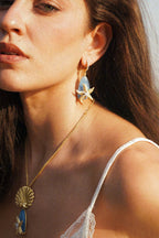 Starfish Stone Pendant Necklace