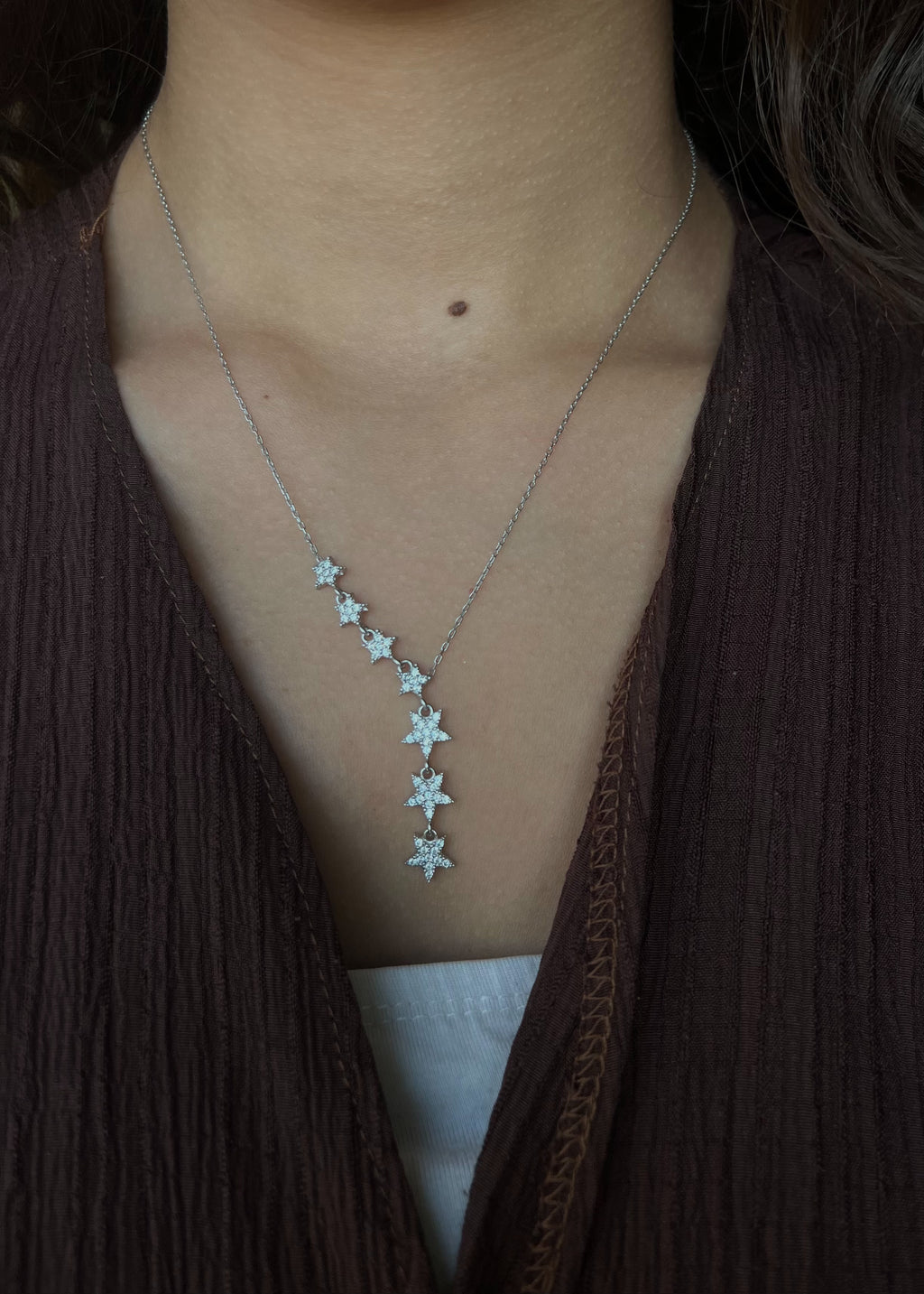Starlit Cascade Necklace