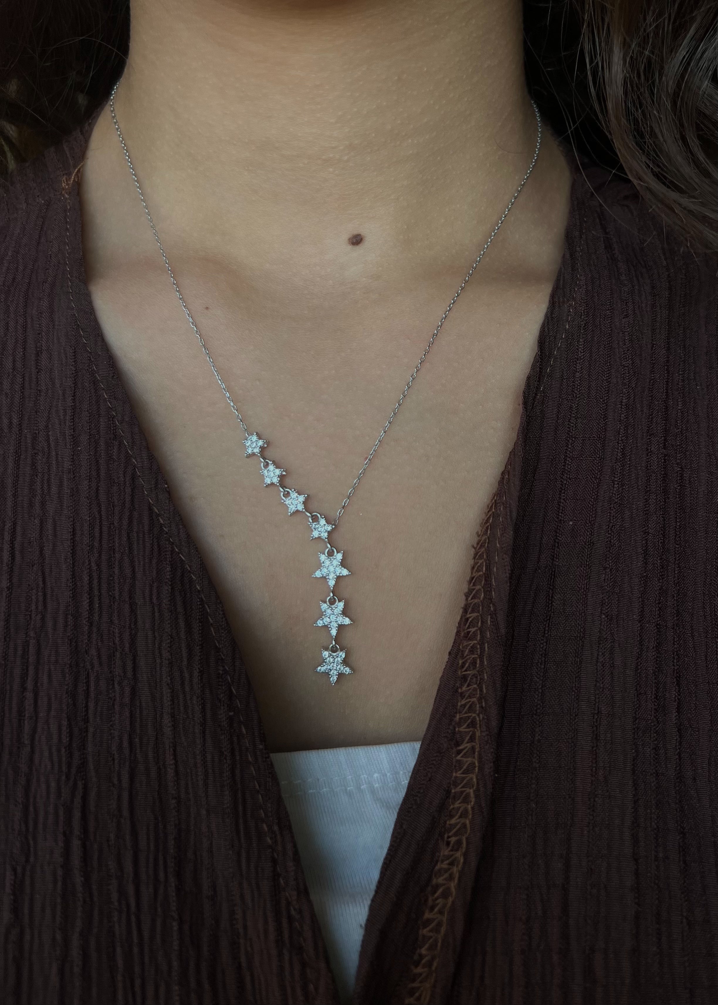 Starlit Cascade Necklace