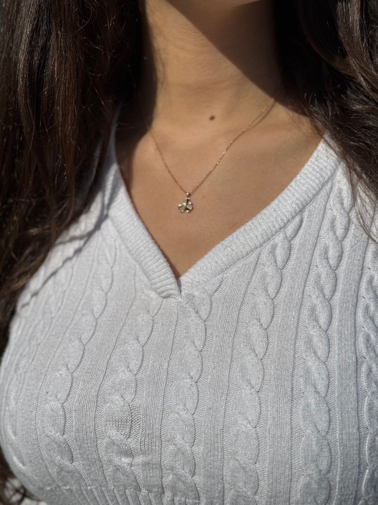 Gold-Plated Mariposa Necklace