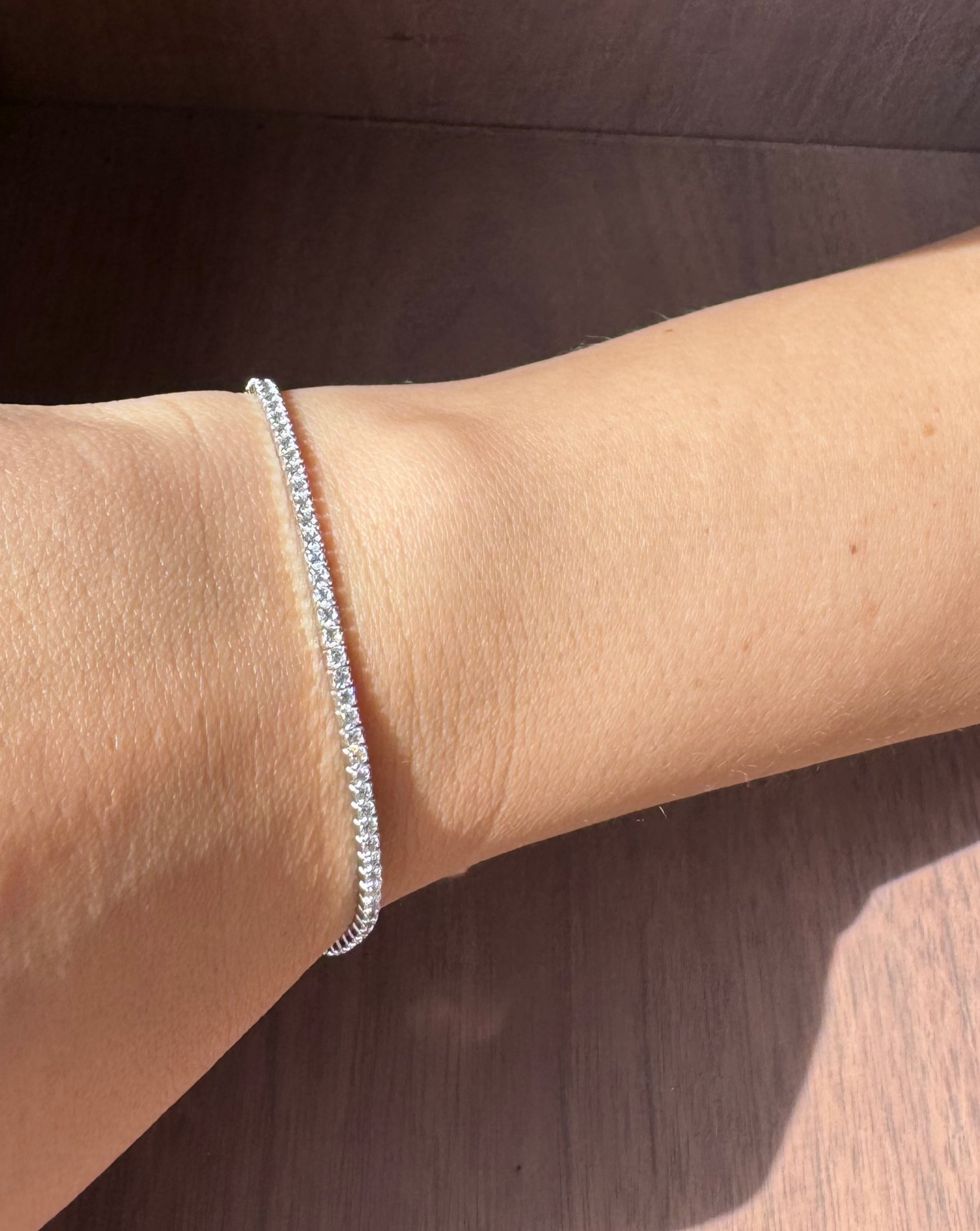 2.00 mm Adjustable Tennis Bracelet