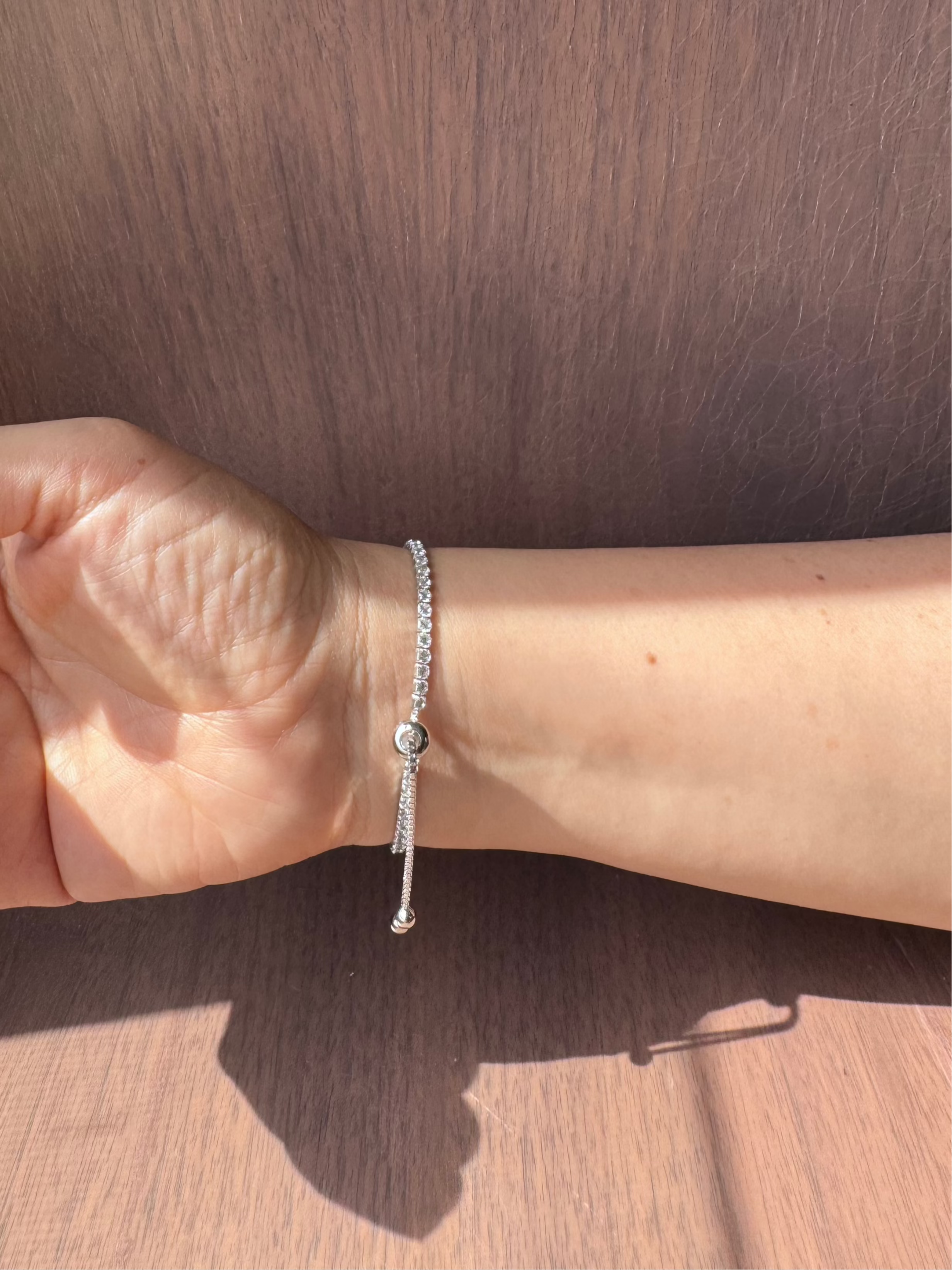 2.50 mm Adjustable Tennis Bracelet