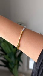 Fusion Tennis Bracelet