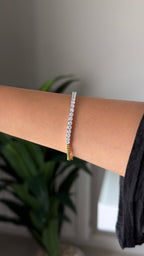 Fusion Tennis Bracelet