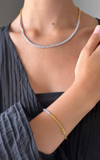 Fusion Tennis Bracelet