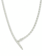 Serpent Tennis Necklace