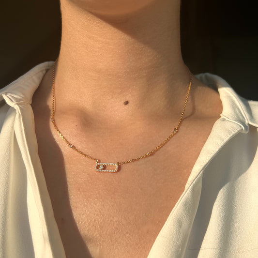 Rosé Dune Necklace