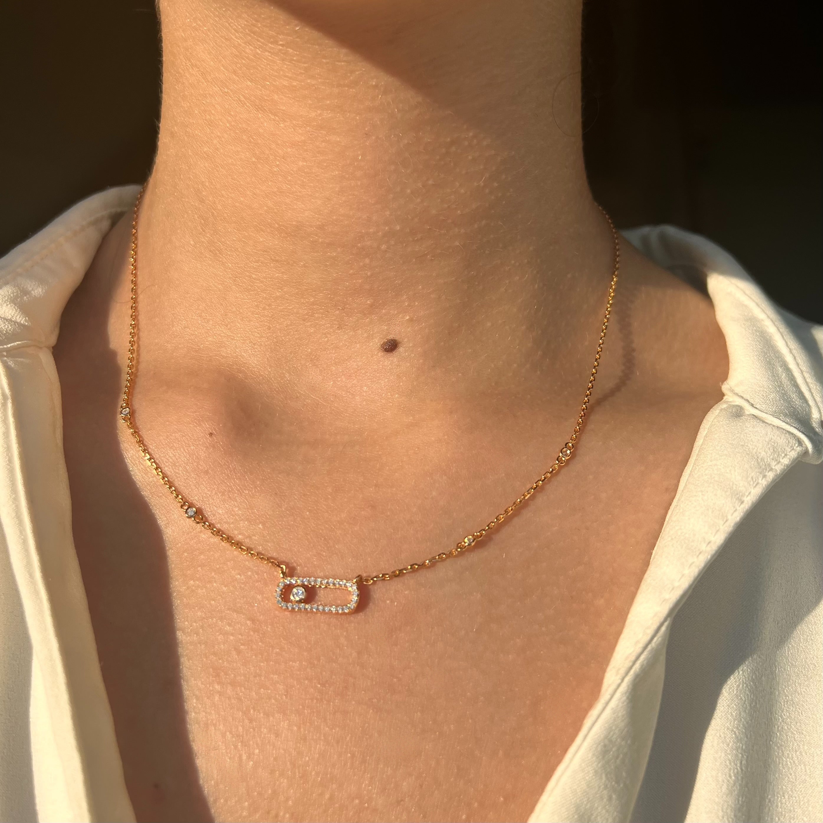 Rosé Dune Necklace