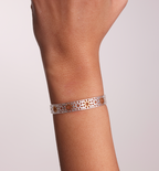 Amari Bangle - Gold-Plated Accents
