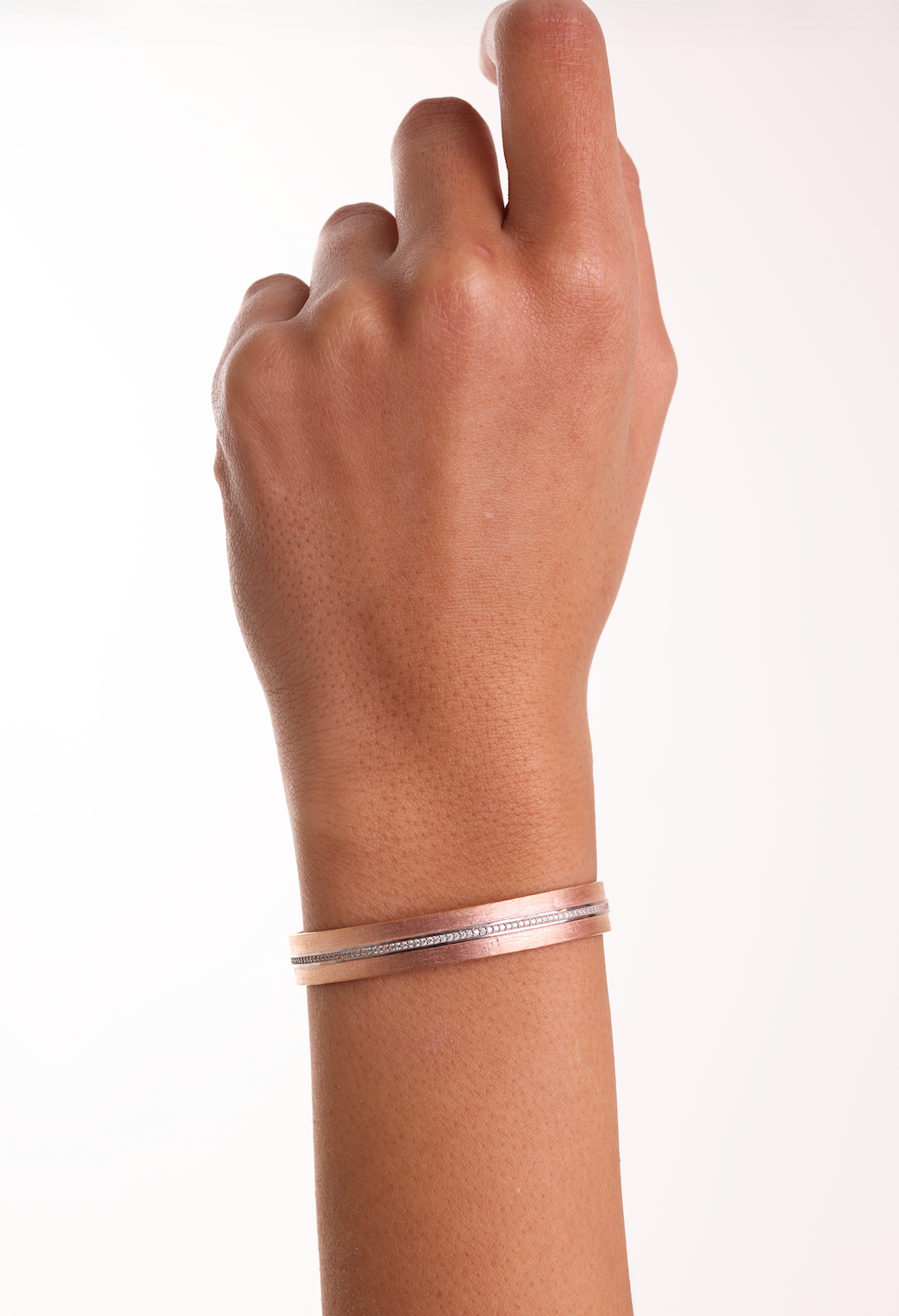 Yara Bangle - Rose Gold