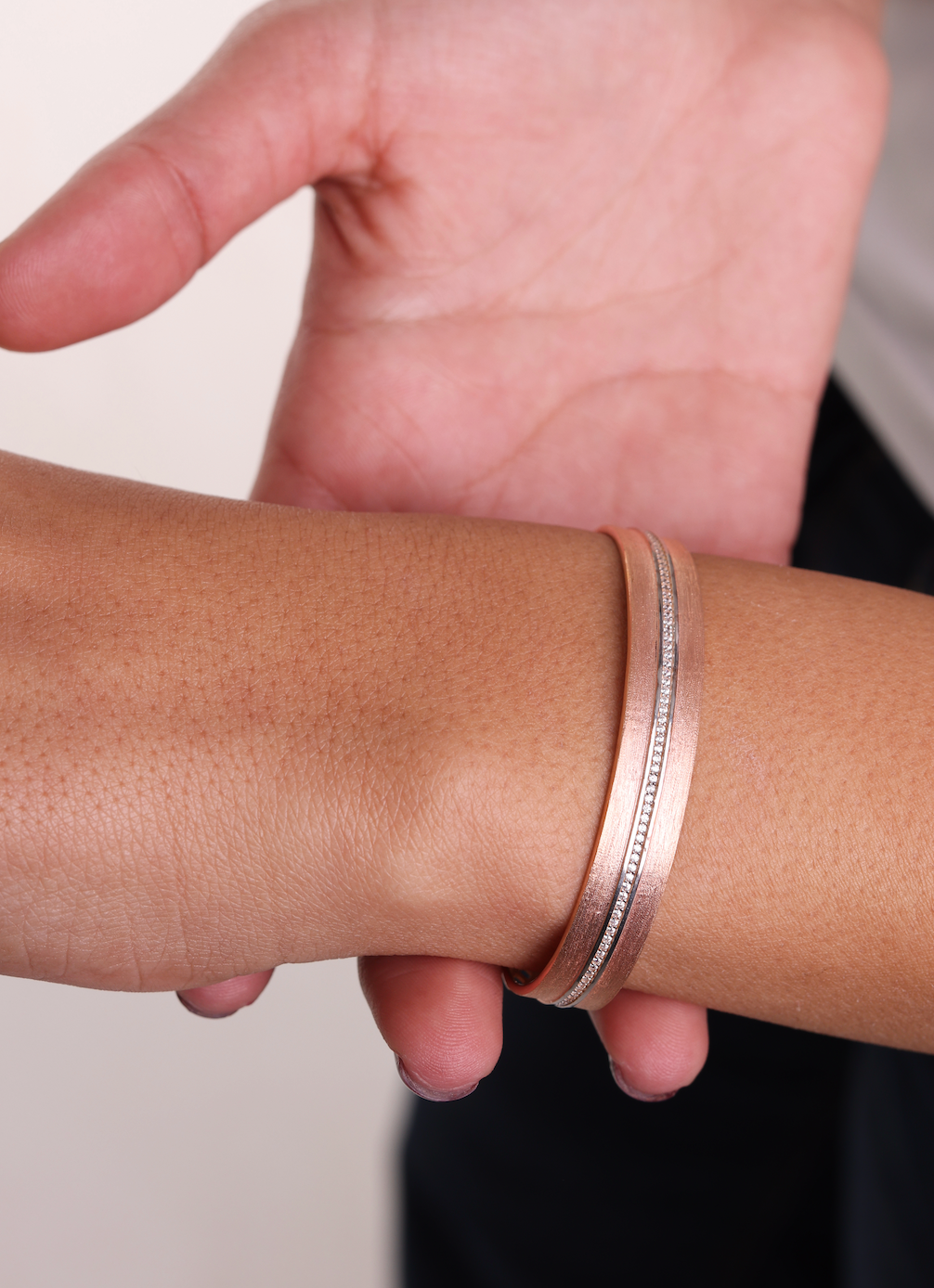 Yara Bangle - Rose Gold