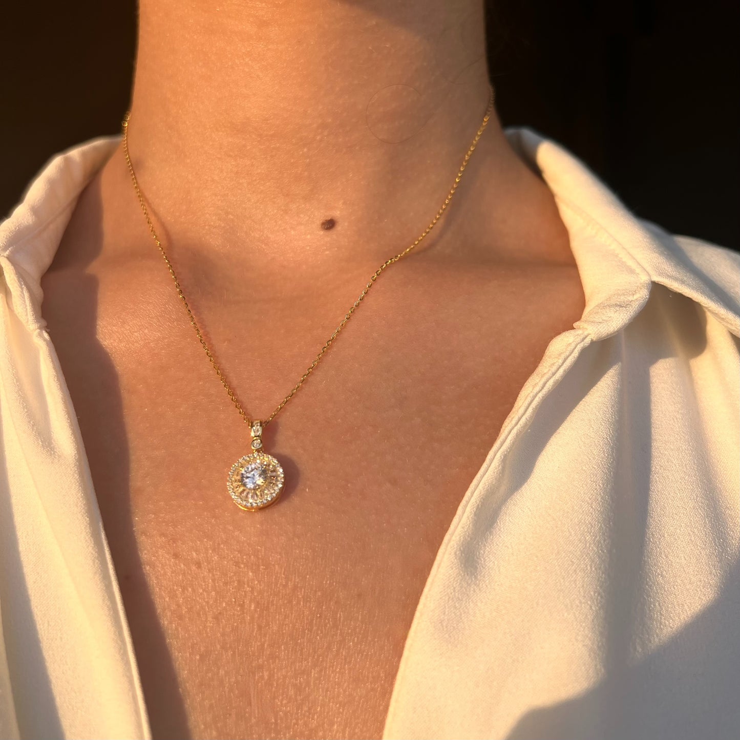 Soleil Charm Necklace