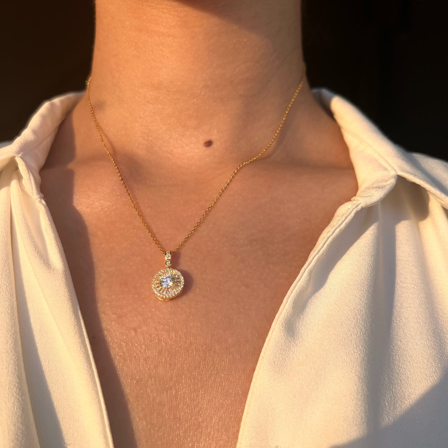 Soleil Charm Necklace
