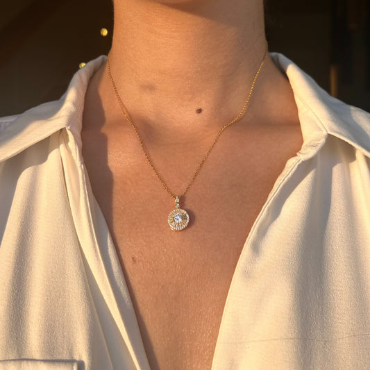 Soleil Charm Necklace
