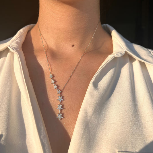 Starlit Cascade Necklace