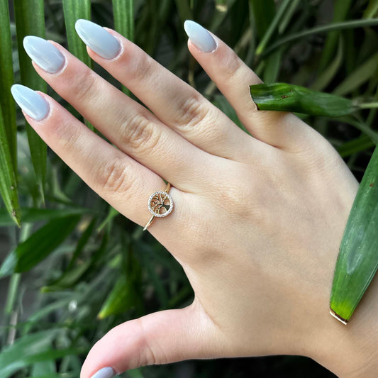 Tree Coin Ring