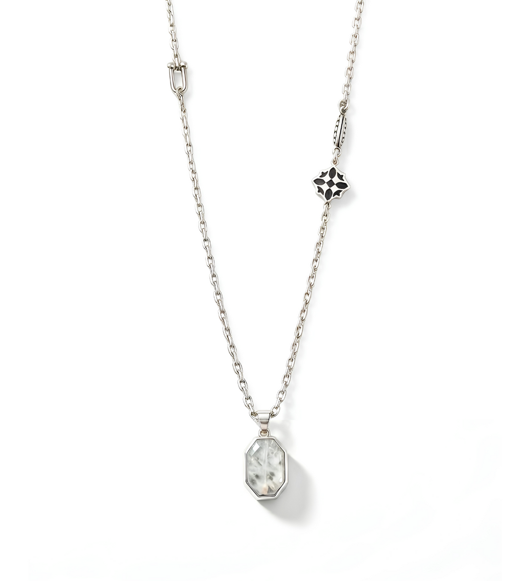 PERET Marble Stone Necklace