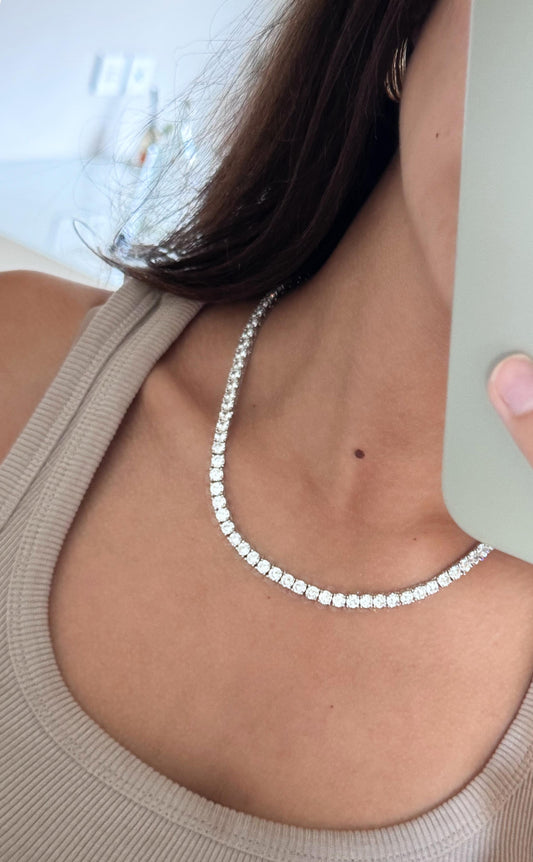 4.5mm Tennis Necklace